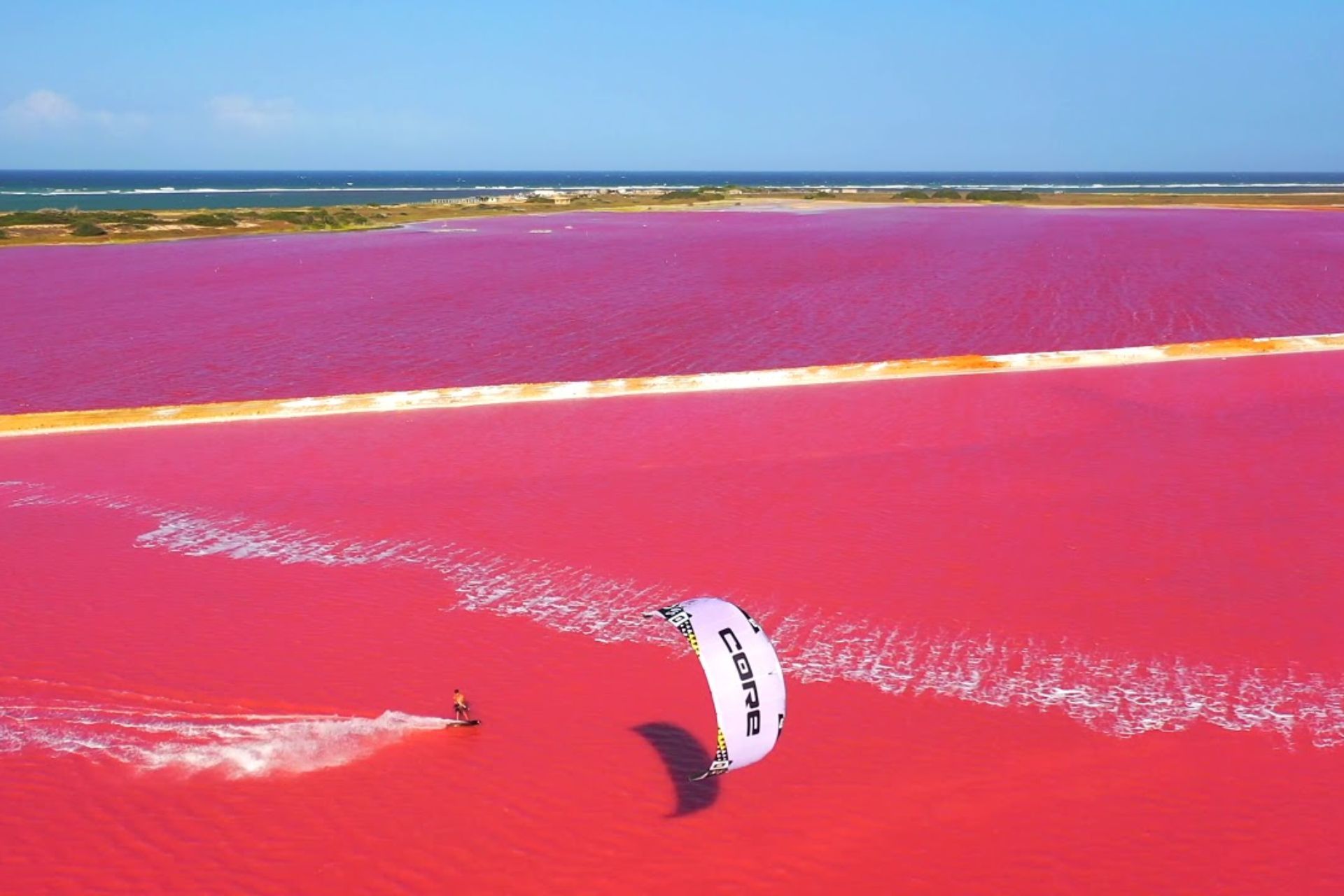 Panoramica de las Salinas Paraguana