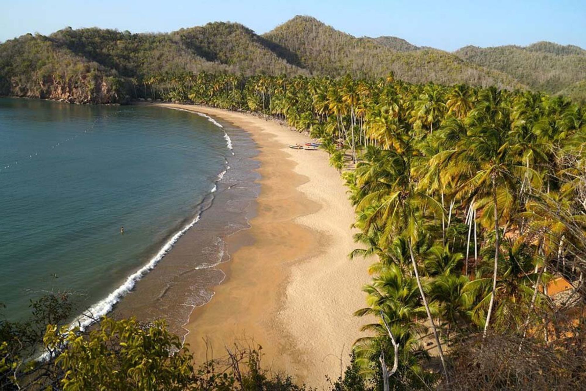 Playa de la Cordillera Oriental Venezolana
