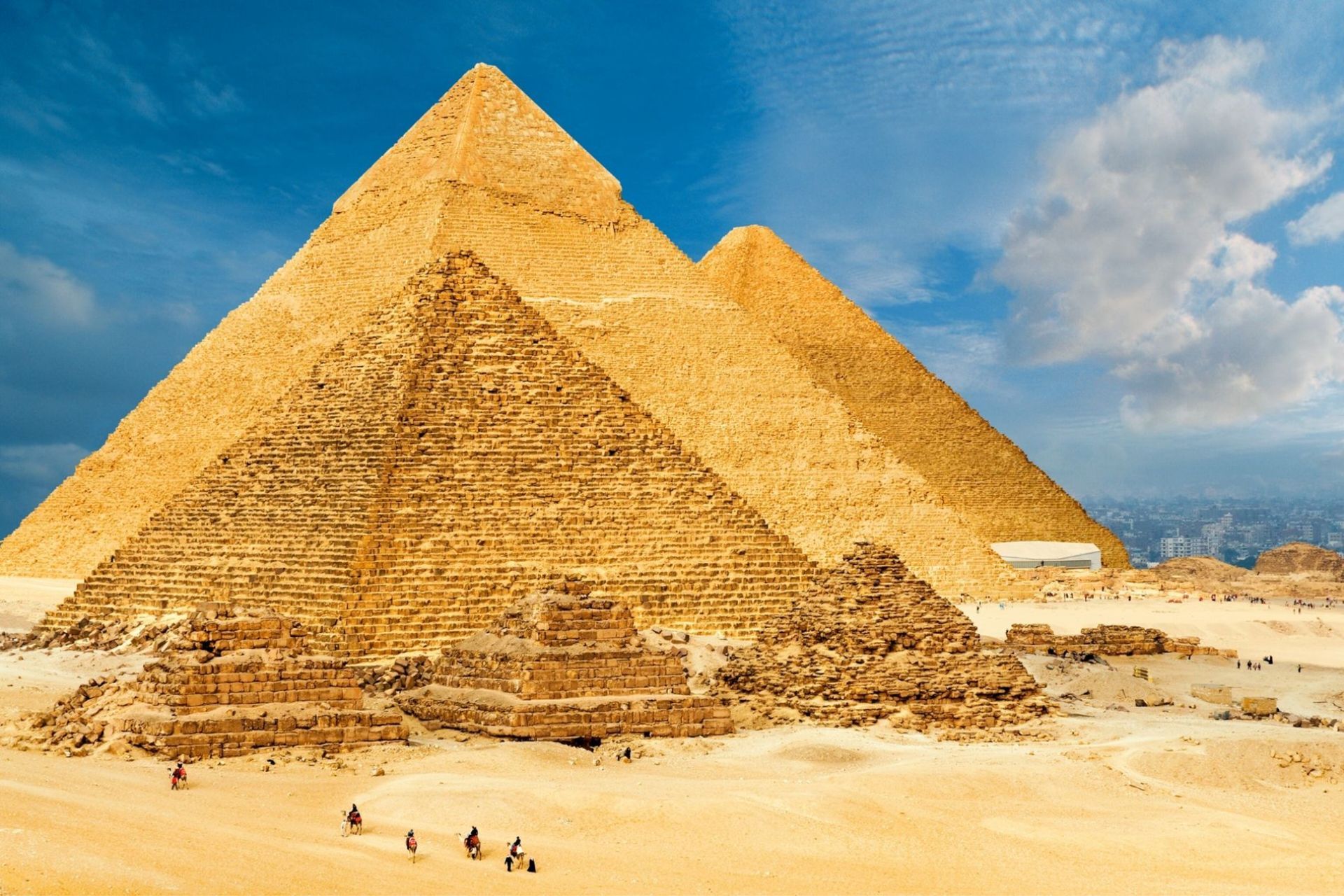 Piramides de Guiza, Unica Maravilla del mundo antigua existente