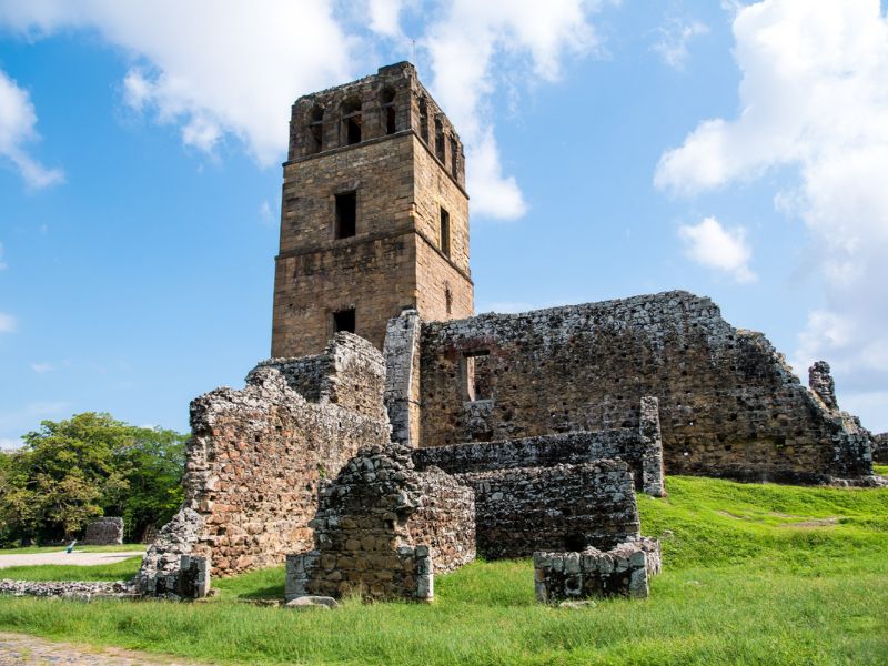 Ruinas en Panamá la Vieja 