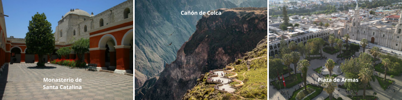 Lugares que visitar mientras estamos de vacaciones en Arequipa
