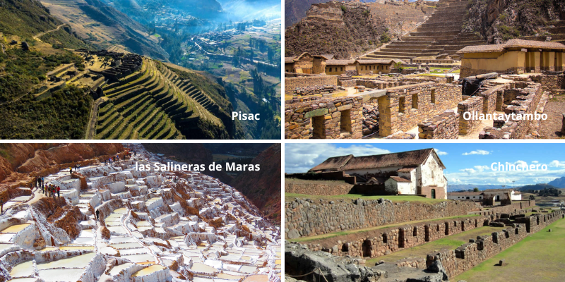 4 destinos en el Valle Sagrado