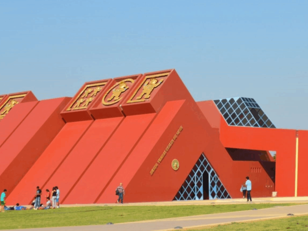 Museo Tumbas Reales de Sipán en Lambayeque, cerca de Chiclayo.