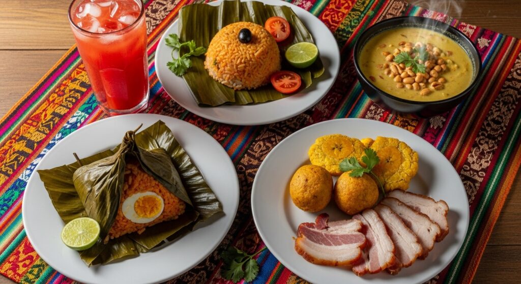 Platos típicos de Iquitos: juane, tacacho con cecina e inchicapi amazónico